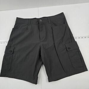 Orvis hiking cargo‎ chino shorts mens 36 performance gray 5249